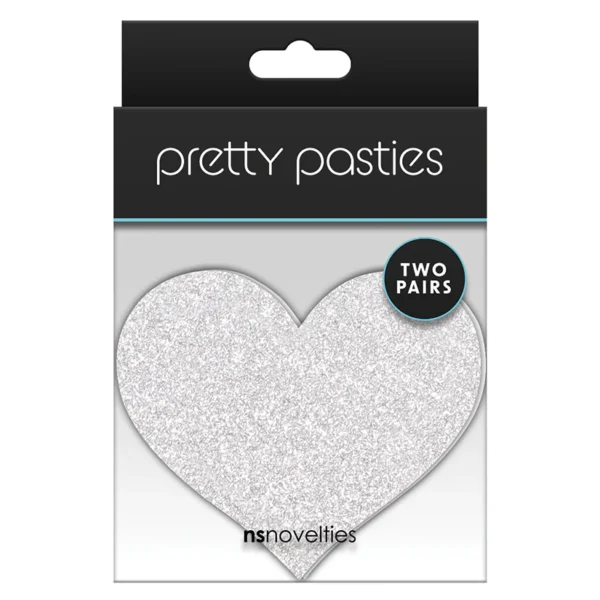 Pretty Pasties Glitter Hearts 2pk - Image 4