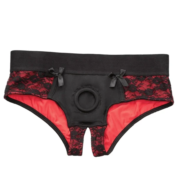 Scandal Crotchless Pegging Panty Set - Image 6
